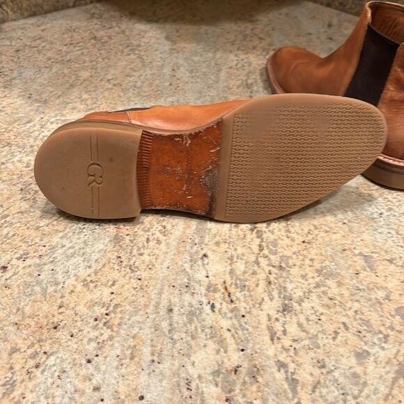 Gordon Rush Men's Mathews light brown leather ankle boots - Picture 13 of 16